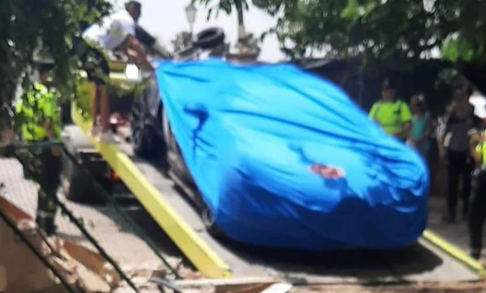 Cristiano Ronaldo’nun 1.7 milyon sterlinlik aracı kazaya karıştı