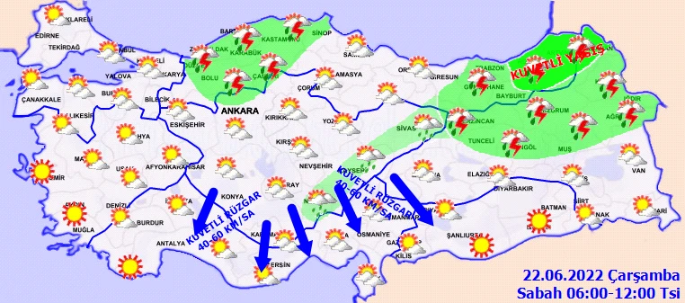 Meteoroloji gün verdi: Bunaltıcı sıcak ve kuvvetli yağış bir arada! İstanbul ve Ankara'yı esir edecek