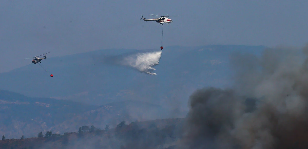 Son dakika: Ters rüzgar yangını büyütüyor! Marmaris'teki orman yangınında son durum: Savcılık soruşturma başlattı, Erdoğan da bölgede