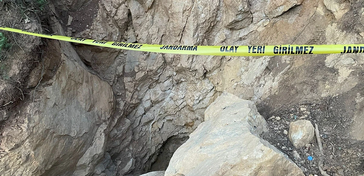 Define için çukur kazdı, canından oldu