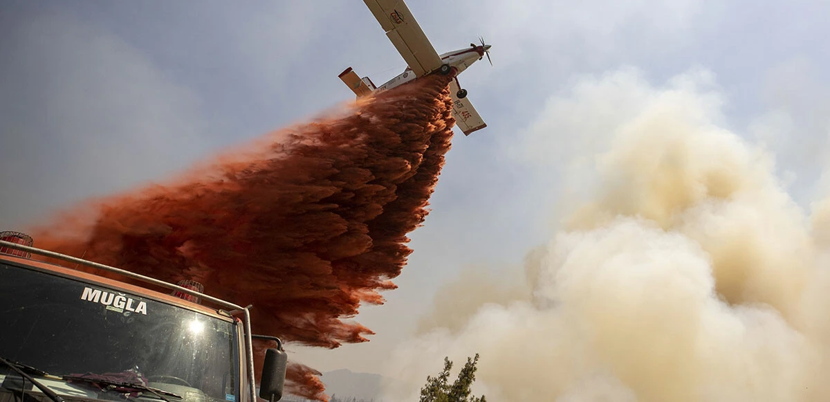 Yeşil vatan savunmasında 4. gün: Ciğerlerimizi yakan cani tutuklandı, yangında soğutma işlemi başladı (Marmaris’te orman yangınında son durum)