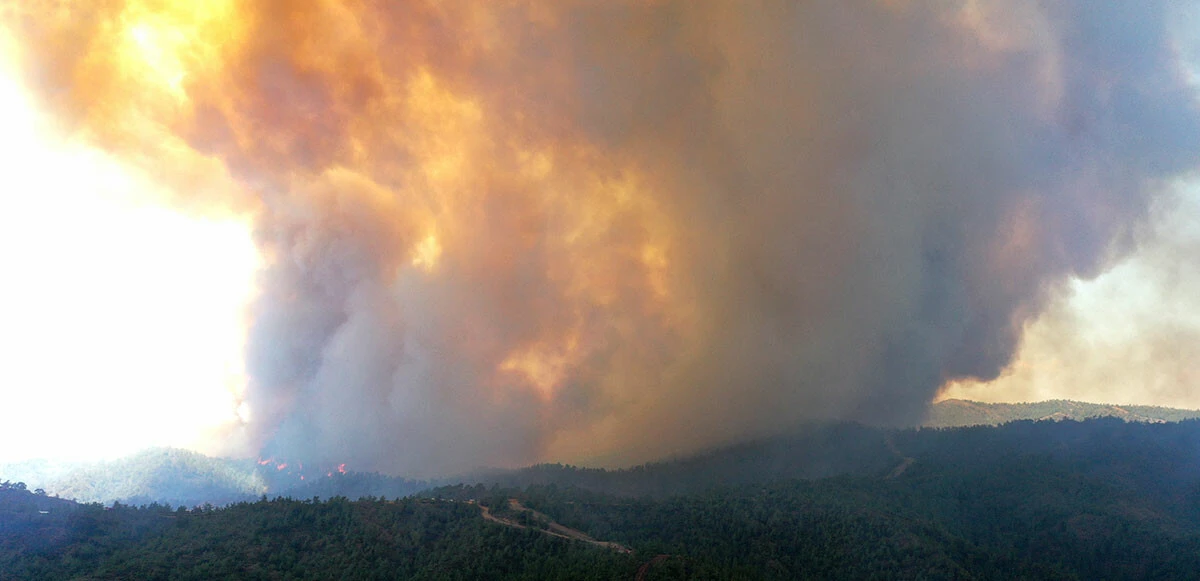 Yeşil vatan savunmasında 4. gün: Ciğerlerimizi yakan cani tutuklandı, yangında soğutma işlemi başladı (Marmaris’te orman yangınında son durum)