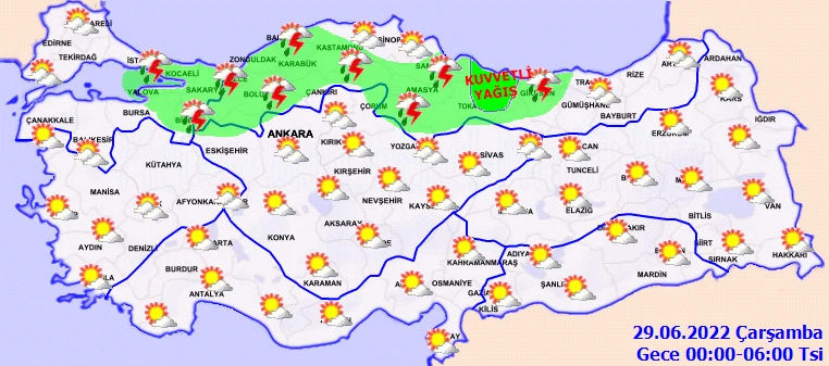 Meteoroloji tarih verdi: Şemsiyesiz dışarı çıkmayın! Yağmur günlerce sürecek