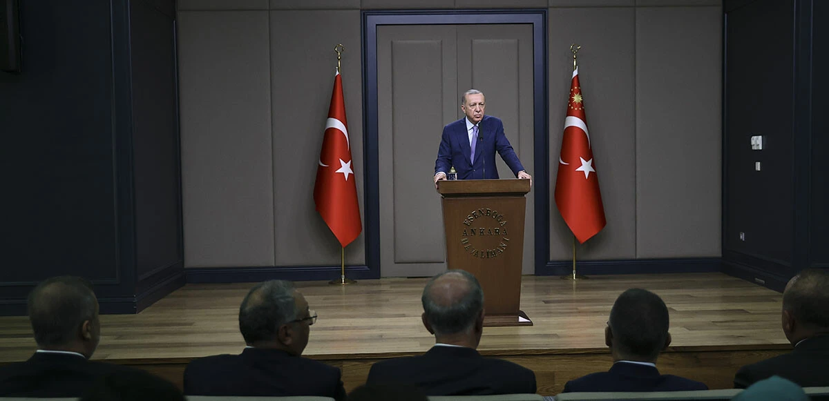 Cumhurbaşkanı Erdoğan'dan ABD'ye Yunanistan çıkışı: Adaları silahlandırıyorlar, işleri güçleri S-400