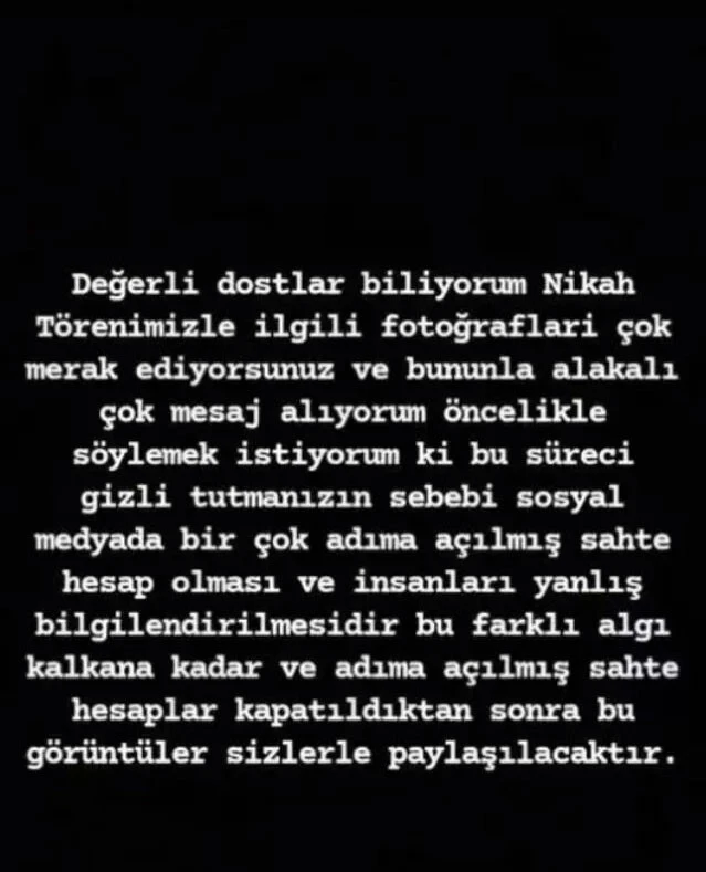 Müge Anlı ve Şinasi Yüzbaşıoğlu'nun nikah fotoğrafları için ilk açıklama! Anlı'nın eşi Instagram'dan paylaştı