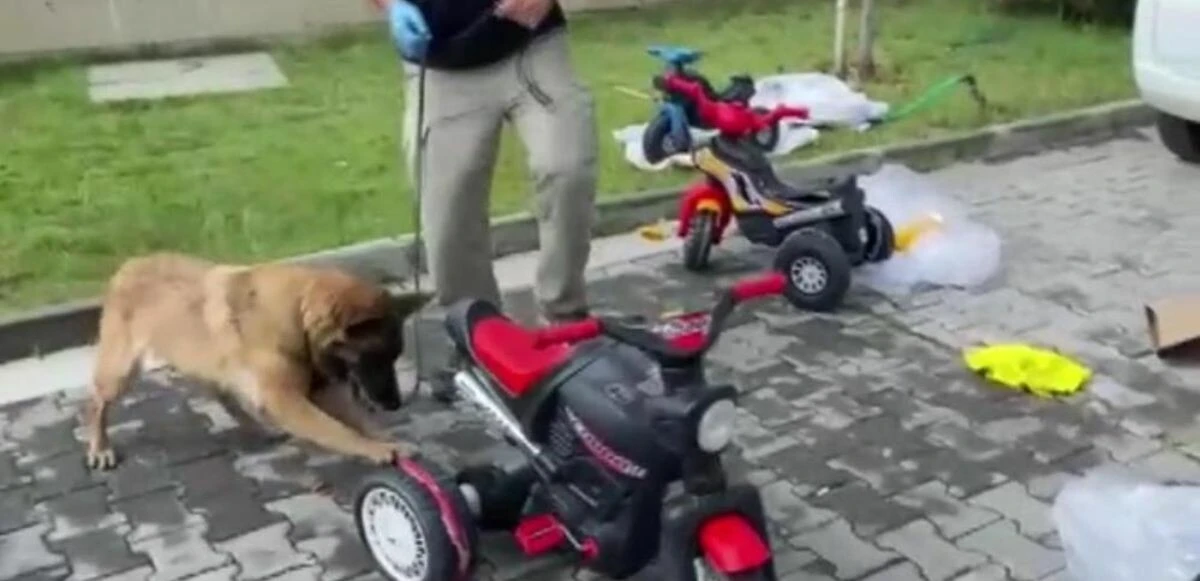 Öyle bir yere saklamışlar ki: Uyuşturucu satıcıları 'Fırtına'ya yakalandı