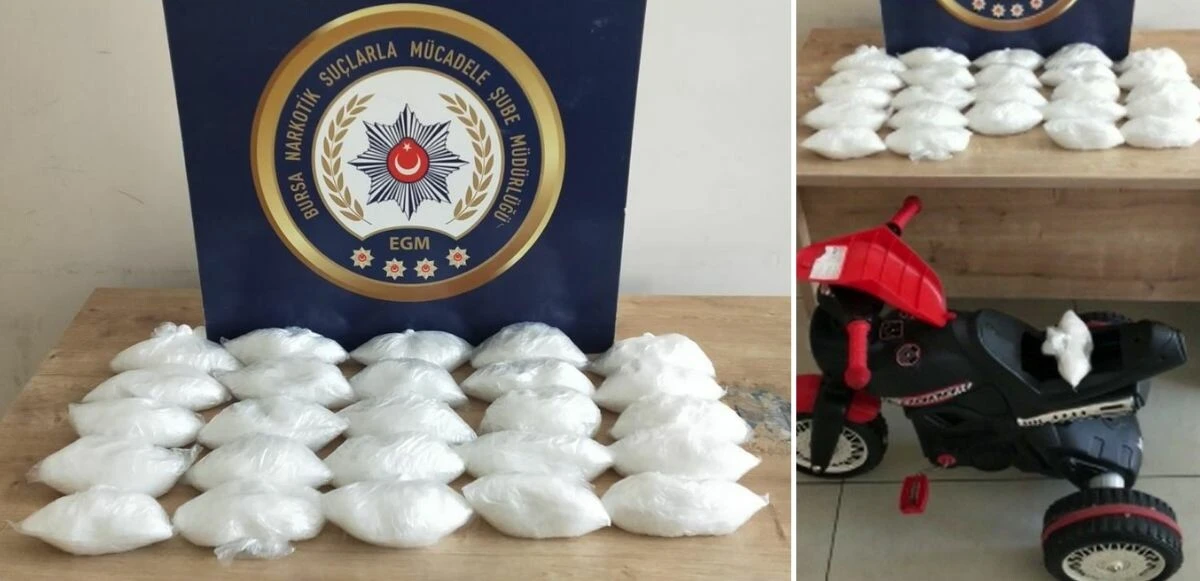 Öyle bir yere saklamışlar ki: Uyuşturucu satıcıları 'Fırtına'ya yakalandı