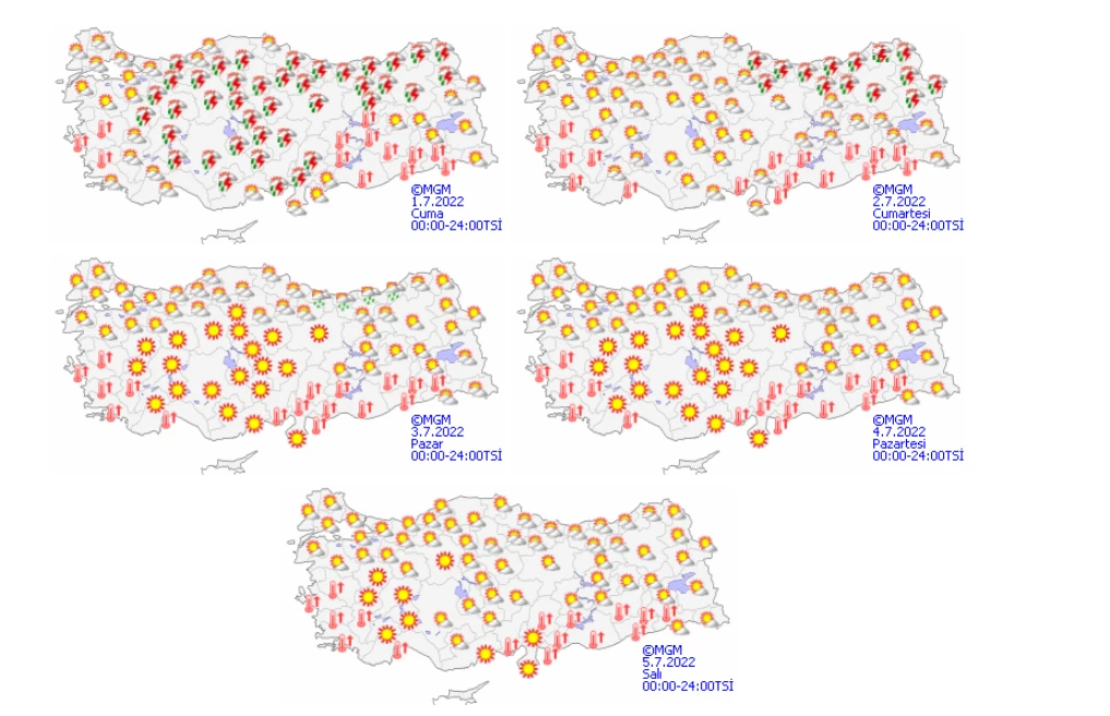 Güneş bulutların arasından çıktı, yağmura veda vakti! Meteoroloji uyardı: Sıcaklıklar fırlayacak (1 Temmuz hava durumu)