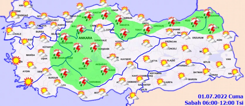 Güneş bulutların arasından çıktı, yağmura veda vakti! Meteoroloji uyardı: Sıcaklıklar fırlayacak (1 Temmuz hava durumu)
