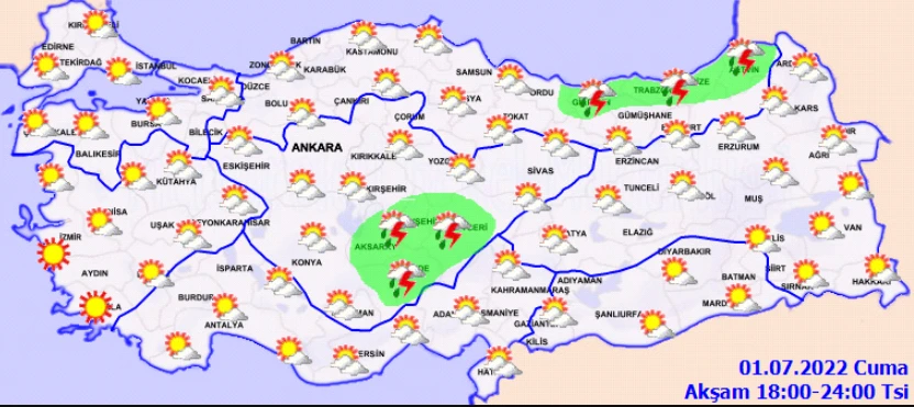 Güneş bulutların arasından çıktı, yağmura veda vakti! Meteoroloji uyardı: Sıcaklıklar fırlayacak (1 Temmuz hava durumu)
