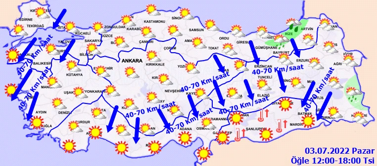 Meteoroloji’den 3 gün uyarısı: Uyutmayan sıcaklar geliyor! Termometreler 40 dereceyi gösterecek