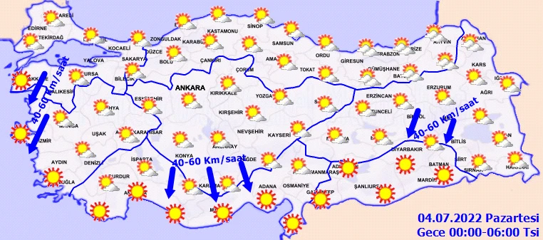 Meteoroloji’den 3 gün uyarısı: Uyutmayan sıcaklar geliyor! Termometreler 40 dereceyi gösterecek