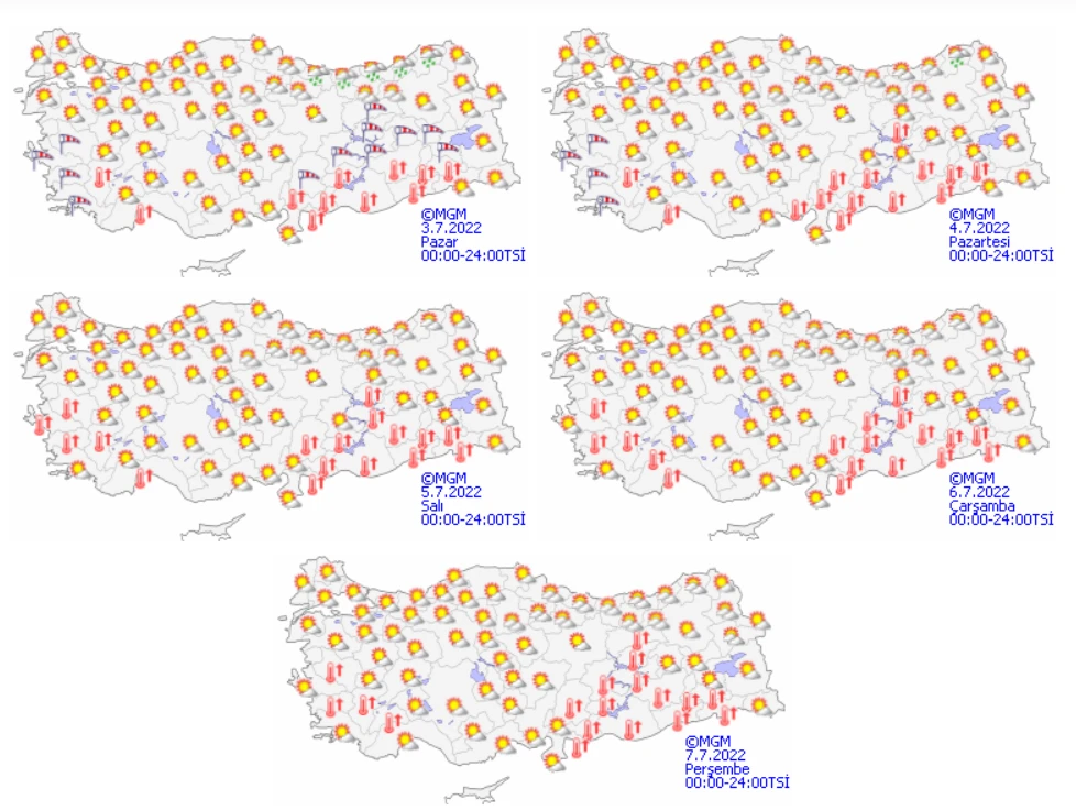 Meteoroloji’den 3 gün uyarısı: Uyutmayan sıcaklar geliyor! Termometreler 40 dereceyi gösterecek