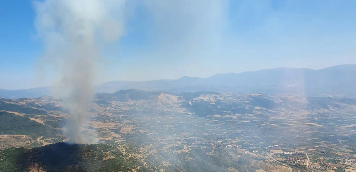 Son dakika: İzmir'de iki bölgede orman yangını