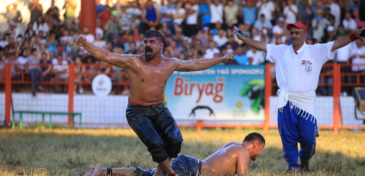 Kırkpınar'da gençlik ateşi! Tarihi Kırkpınar Yağlı Güreşleri'nde başpehlivan Cengizhan Şimşek oldu