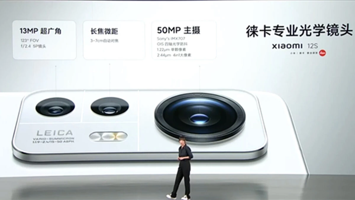 Xiaomi'den profesyonel kameraları aratmayan telefon: Xiaomi 12S tanıtıldı! İşte fiyatı ve özellikleri