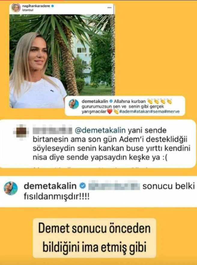 Demet Akalın'ın Survivor iması ortalığı daha da kızıştıracak! Acun Ilıcalı'yı hedef aldı