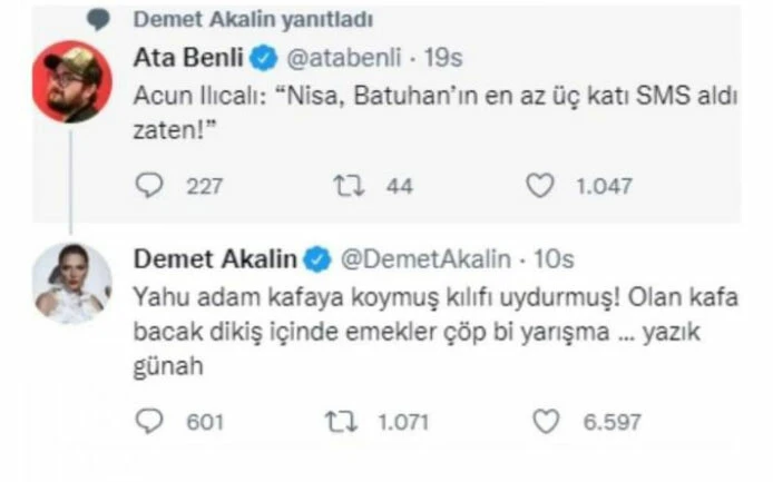 Demet Akalın'ın Survivor iması ortalığı daha da kızıştıracak! Acun Ilıcalı'yı hedef aldı