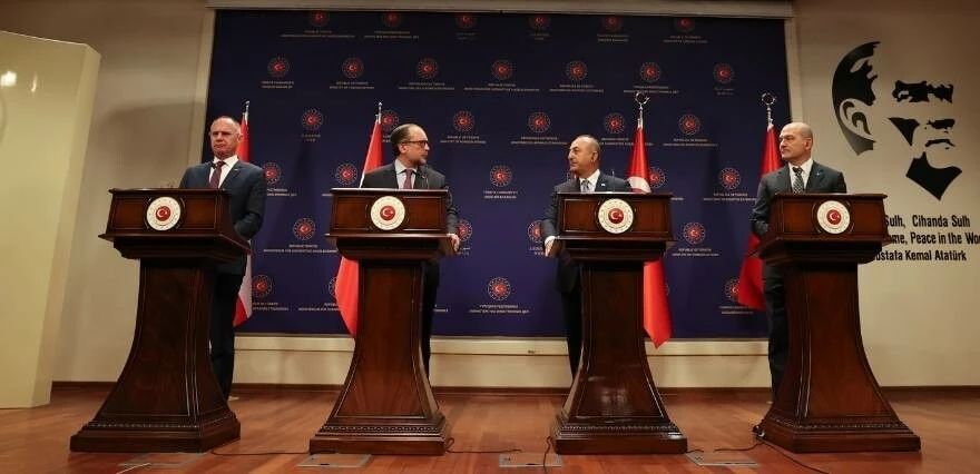 Bakan Soylu: Avusturya ile terör örgütlerine karşı ortak mücadele etmenin zeminini karşılıklı değerlendirdik