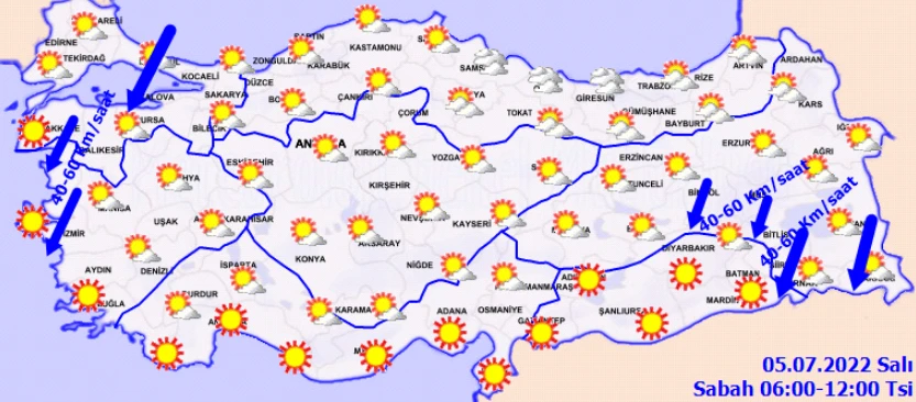 Yumurta değil insan pişiyor! Meteoroloji uyardı: Yağışlar gitti, sıcaklıklar fırladı (5 Temmuz hava durumu)