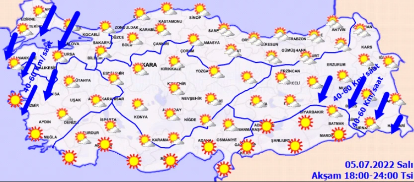 Yumurta değil insan pişiyor! Meteoroloji uyardı: Yağışlar gitti, sıcaklıklar fırladı (5 Temmuz hava durumu)