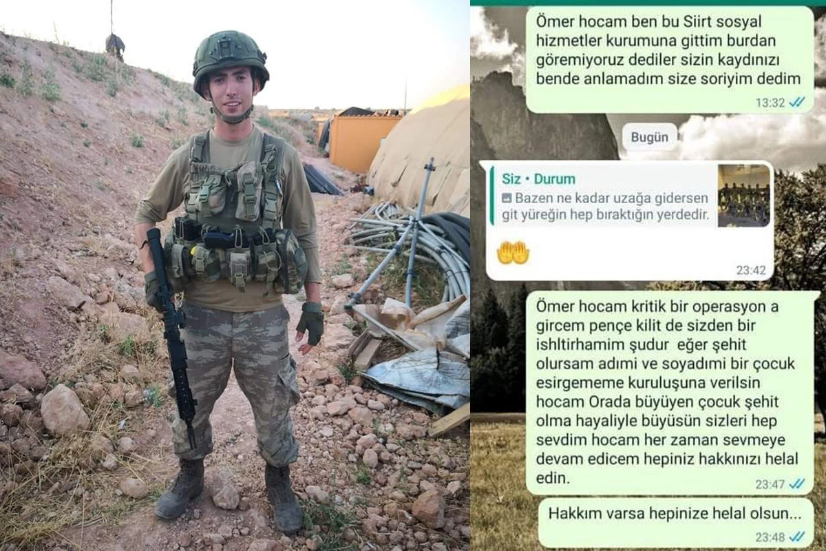 Pençe Kilit şehidinin son dileği yerine getirildi: Adı çocuklarla yaşayacak