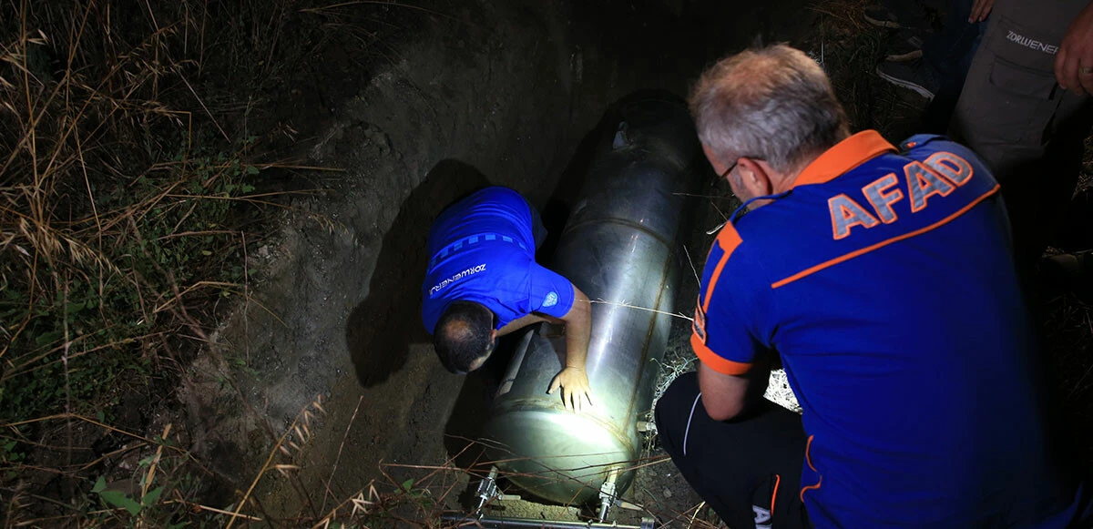 Doğal gaz koku tankını çaldı, vatandaşlar anons ile sakinleştirildi