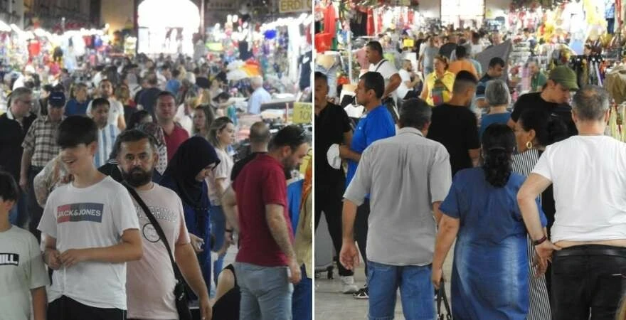 Yunan ve Bulgar turistler gitti onlar geldi! Edirne'ye akın ettiler: Her sene bu anın gelmesini bekliyoruz