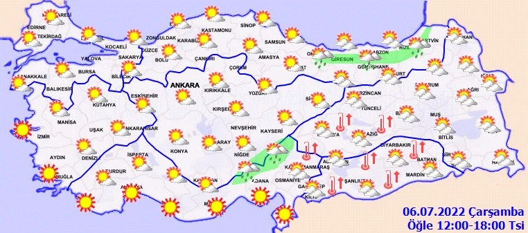 Meteoroloji duyurdu! Sıcaklar kavuracak: İki bölgeye dikkat