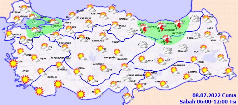 Meteoroloji bölgeleri tek tek uyardı! Bayramda yağış yüzünü gösterecek: Denize girmeyi erteleyin