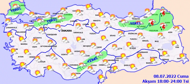 Meteoroloji bölgeleri tek tek uyardı! Bayramda yağış yüzünü gösterecek: Denize girmeyi erteleyin