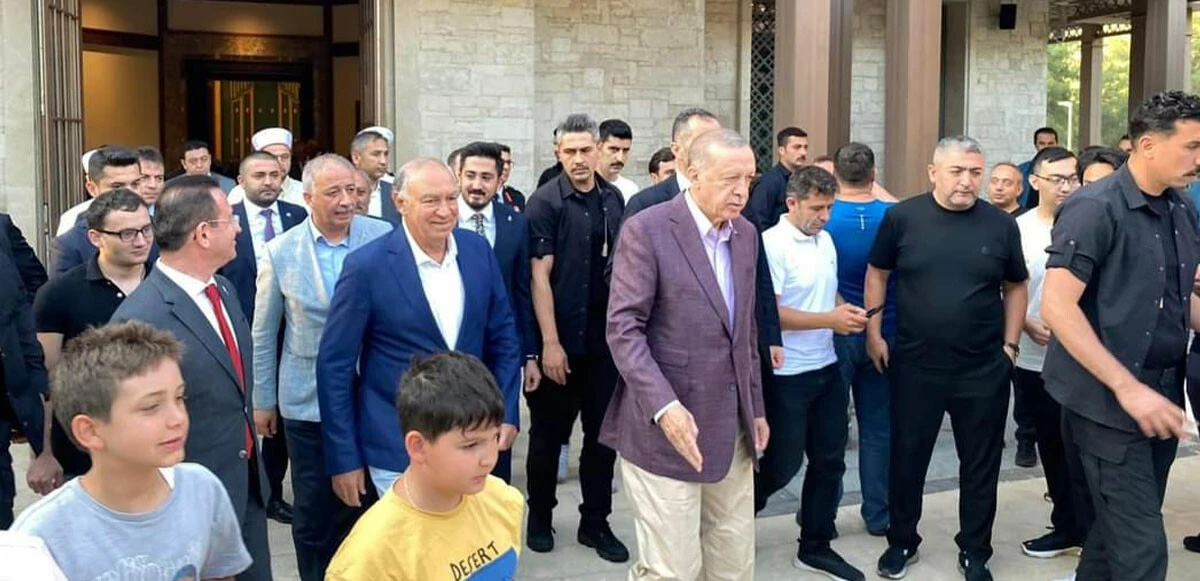 Cumhurbaşkanı Erdoğan Muğla’da partililerle bayramlaştı