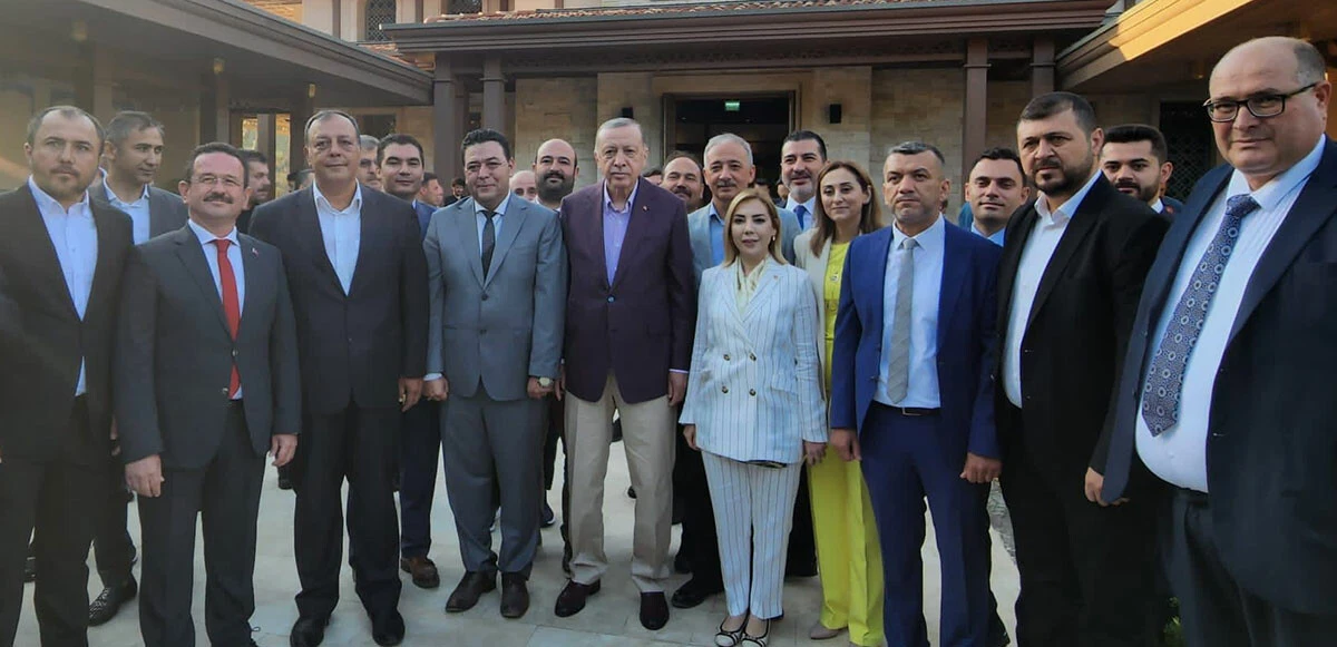 Cumhurbaşkanı Erdoğan Muğla’da partililerle bayramlaştı