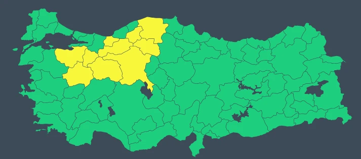 Meteoroloji’den yağmurdan sonra bir de fırtına uyarısı: Tatil planları yattı! Yağış için saat verildi