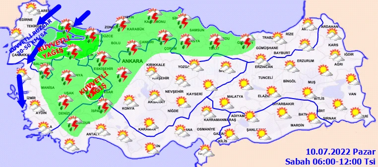 Meteoroloji ve AFAD’dan üst üste uyarı: İstanbul dahil 6 ilde turuncu, 18 ilde sarı alarm! Yağış şiddetini artıracak