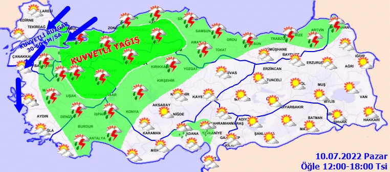 Meteoroloji ve AFAD’dan üst üste uyarı: İstanbul dahil 6 ilde turuncu, 18 ilde sarı alarm! Yağış şiddetini artıracak