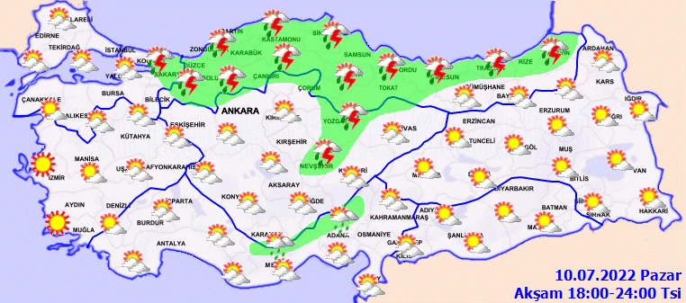 Meteoroloji ve AFAD’dan üst üste uyarı: İstanbul dahil 6 ilde turuncu, 18 ilde sarı alarm! Yağış şiddetini artıracak