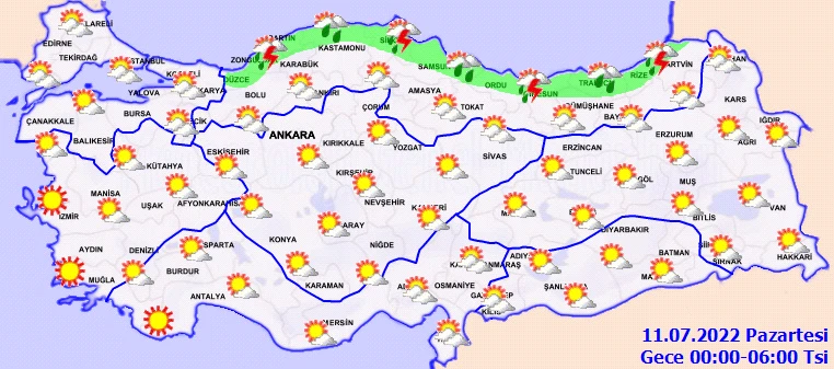 Meteoroloji ve AFAD’dan üst üste uyarı: İstanbul dahil 6 ilde turuncu, 18 ilde sarı alarm! Yağış şiddetini artıracak