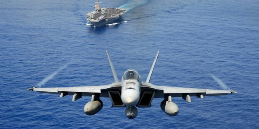 ABD'nin F-18 savaş uçağı Akdeniz'de düştü