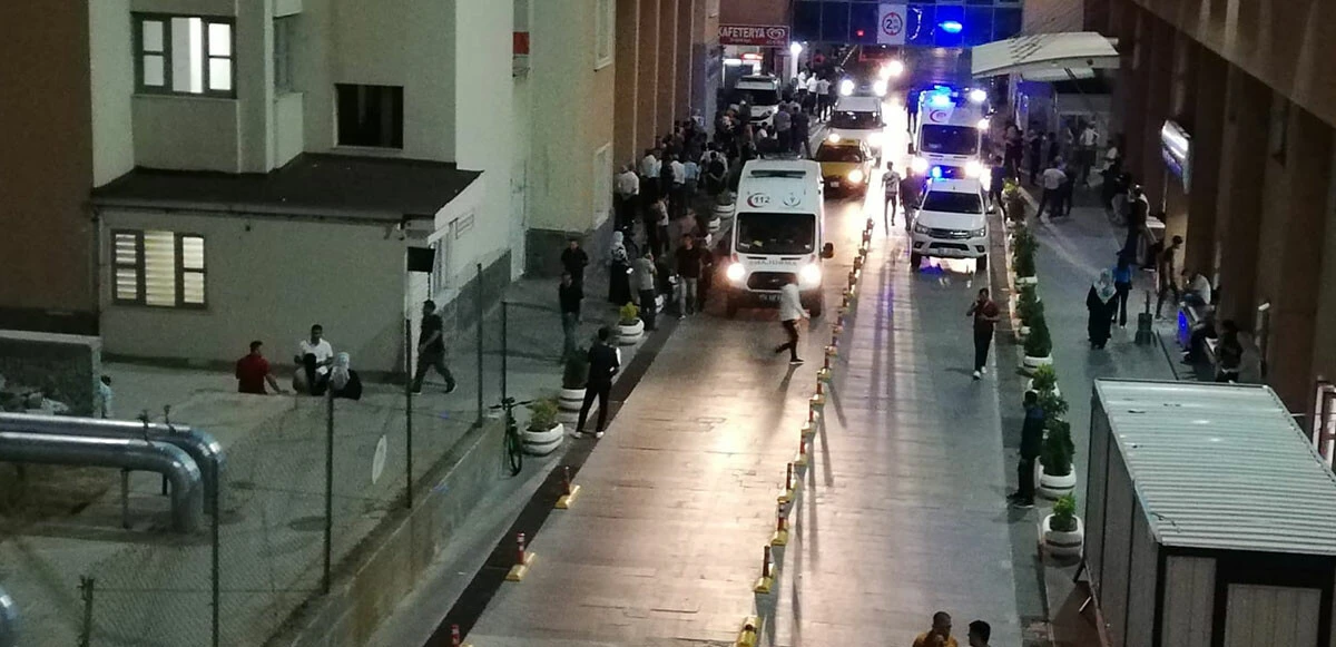 Batman’da 7 aile birbirine girdi: 54 kişi yaralandı