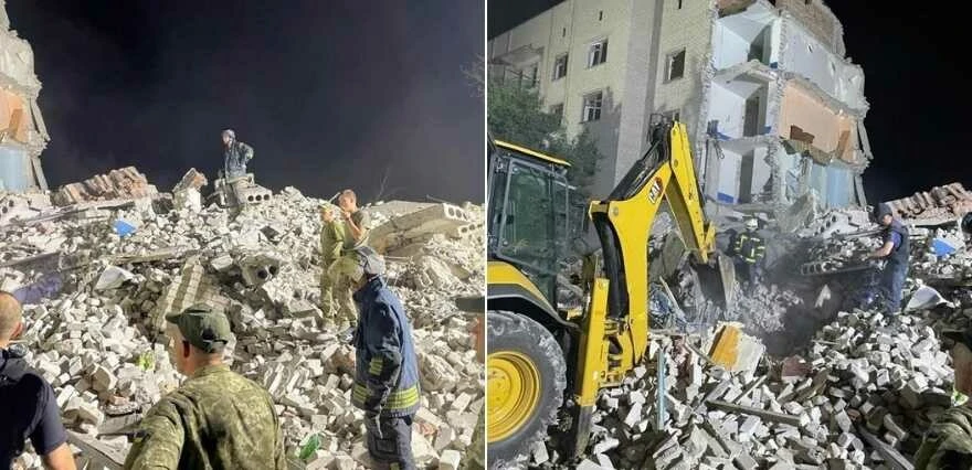 Rus saldırıları devam ediyor! Donetsk'te 5 katlı apartman vuruldu: 6 ölü, 5 yaralı; 34 kişi enkaz altında