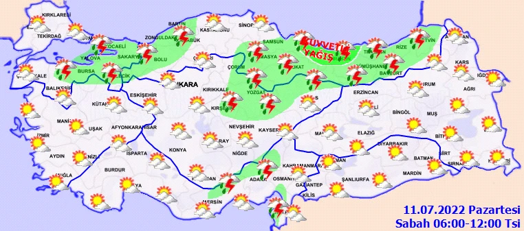 Meteoroloji yeniden gün verdi: Yağışlar terk etti ama şimdilik! Daha kuvvetlisi geliyor