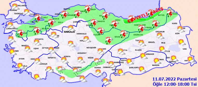 Meteoroloji yeniden gün verdi: Yağışlar terk etti ama şimdilik! Daha kuvvetlisi geliyor