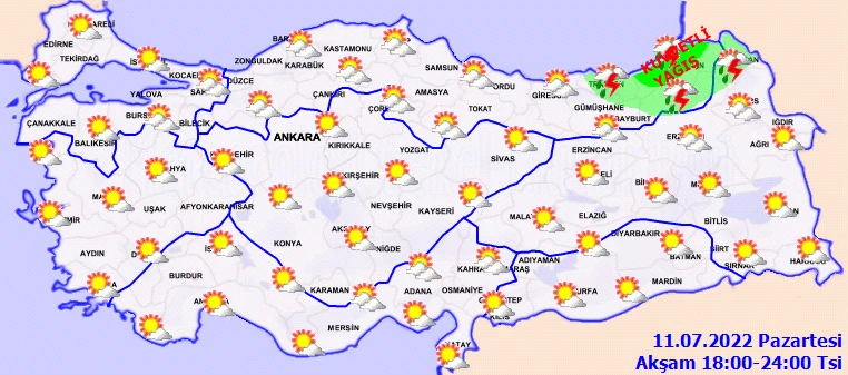 Meteoroloji yeniden gün verdi: Yağışlar terk etti ama şimdilik! Daha kuvvetlisi geliyor