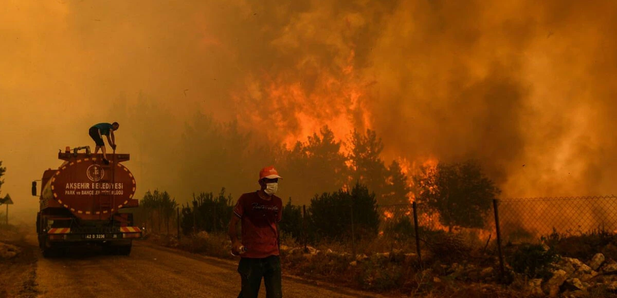 Orman yangınına karşı dev ‘gönüllü ordusu’