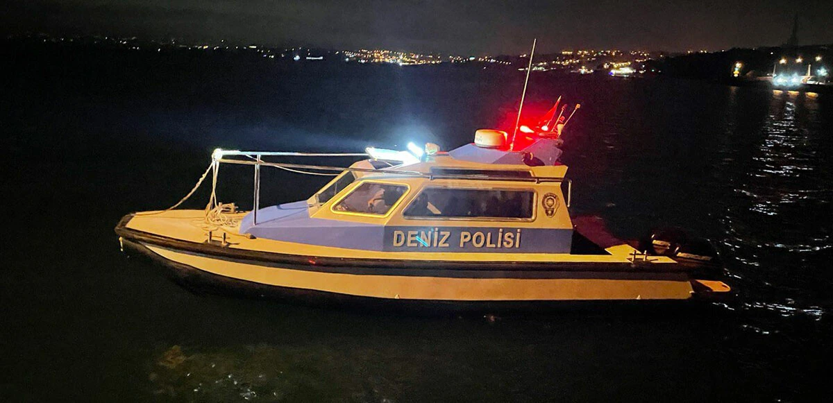 Bıçaklı kavgaya karışan şahıs polisten yüzerek kaçmaya çalıştı