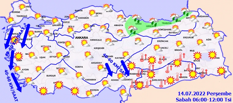 Meteoroloji'den iki bölgeye kuvvetli rüzgar uyarısı! Datça ve Çeşme'de son durum: Kritik 2 gün