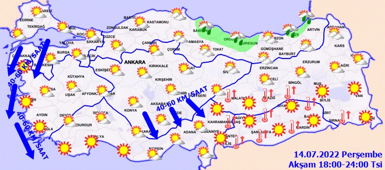 Meteoroloji'den iki bölgeye kuvvetli rüzgar uyarısı! Datça ve Çeşme'de son durum: Kritik 2 gün