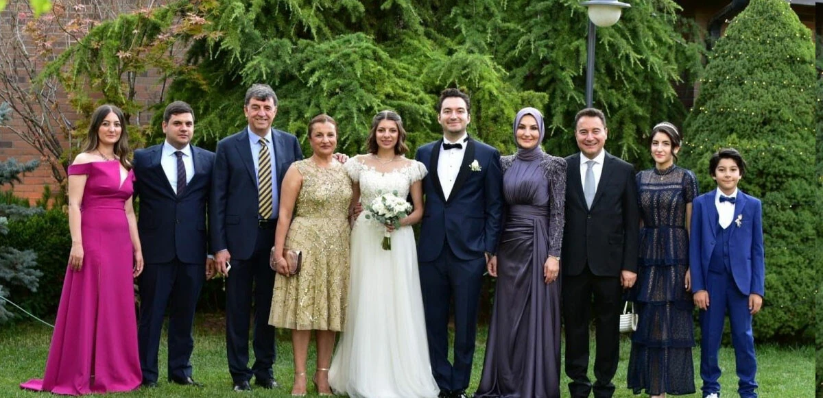 Ali Babacan’ın oğlu evlendi