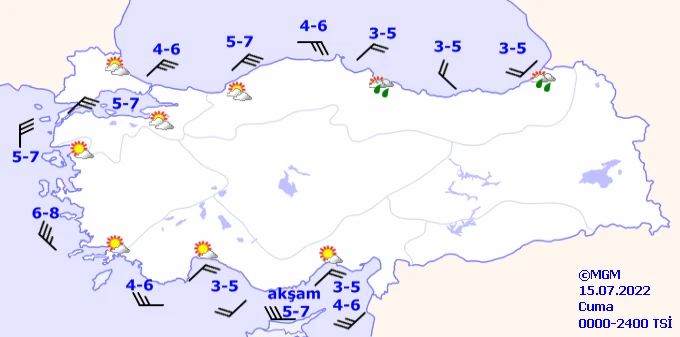 Yaz sıcaklarına dikkat: Git gide artacak! Denizleri kuvvetli rüzgar bekliyor